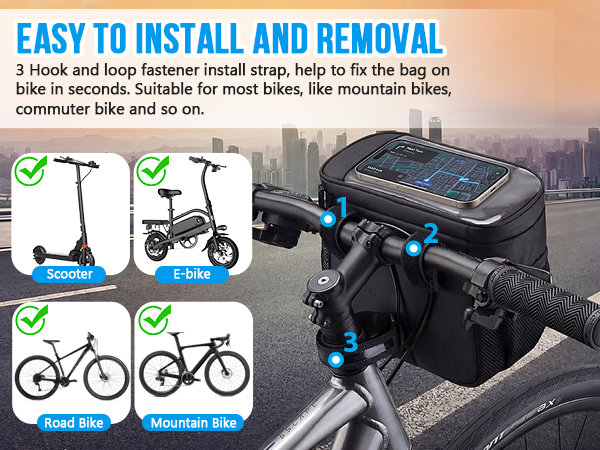 bike handlebar bag