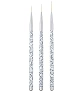 Tbestmax Professional Fine Nail Art Liner Brush UV Gel Painting Acrylic Nail Brushes Striping Bru...