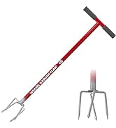 Garden Weasel Garden Claw - Long Handle | Cultivate, Loosen, Aerate, Weed | Gardening Hand Tiller...