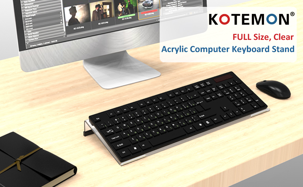 computer keyboard stand riser