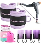 Ankle Resistance Bands with Cuffs, Ankle Bands for Working Out, Ankle Resistance Band, Glutes Wor...