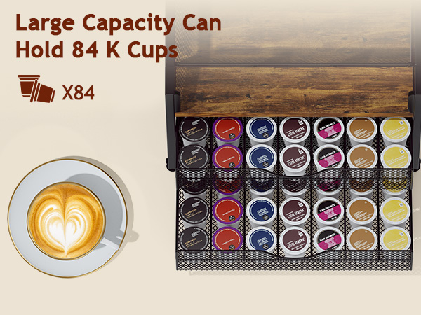 Homsorout K Cup Holder Drawer