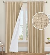 linen blackout curtains