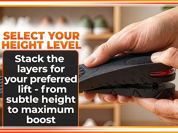 mens shoe inserts for height mens elevator shoe inserts insoles men height shoe lifters for men