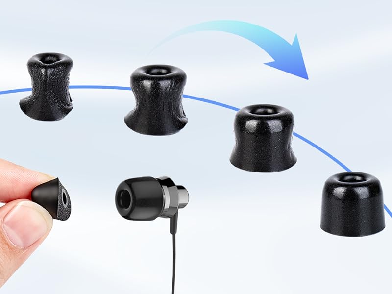 kf01 foam earbud tips