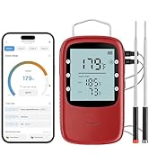 Govee Bluetooth Meat Thermometer, Digital Wireless Meat Thermometer for Smoker Oven, Smart Grill ...