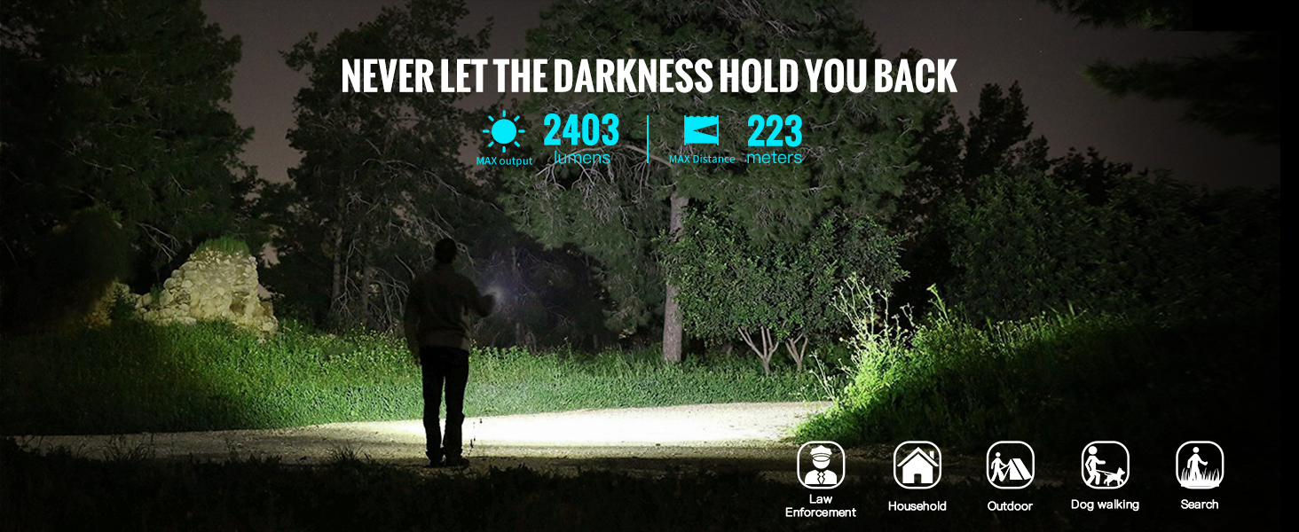 super bright led flashlight