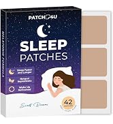 PATCH4U Sleep Patches for Adults Extra Strength | Easy-to-Apply Sleep Patch with Melatonin & Vale...