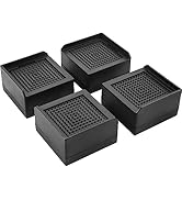 BTSD-home Furniture Risers 1.5 Inch Bed Lifts Risers Table Leg Extenders Perfect for Couch, Chair...