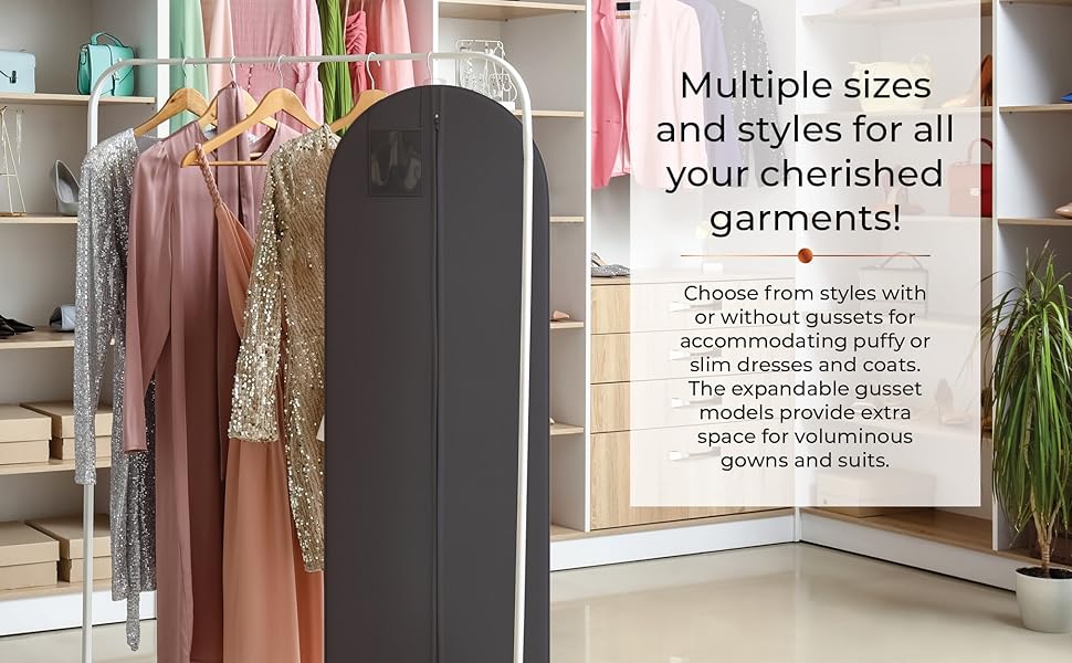 Your bags garment bag women's gown bag no gusset
