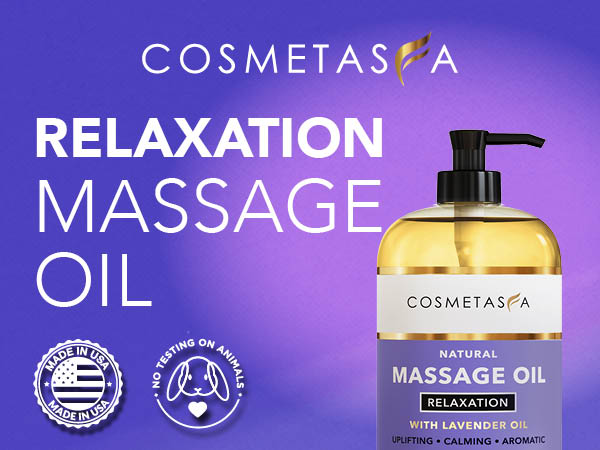 cosmetasa relaxation massage gel for massage therapy non greasy lightweight formila perfect gift