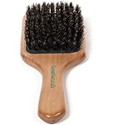 GranNaturals Boar Bristle Smoothing Hair Brush for Women and Men - Medium/Soft Bristles - Natural...