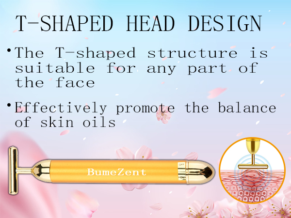 T-shaped head design