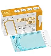 Sterilization Pouches for Dental Offices, Autoclave Sterilizer Bags Pouch for Dentist Tools