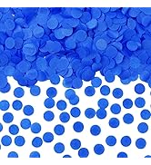 0.5LBS Confetti, dark blue Biodegradable Confetti - Rectangular Fluttering Tissue Paper Confetti ...