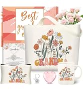 fcaylo Best Grandma Gifts Ideas for Women, Mother's Day Gifts Box for Grandmother with Coffee Mug...