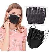 Wecolor 50 Pack Multicolored KF94 Masks, Individually Packaged 4 Ply Disposable KF94 Mask for Adult