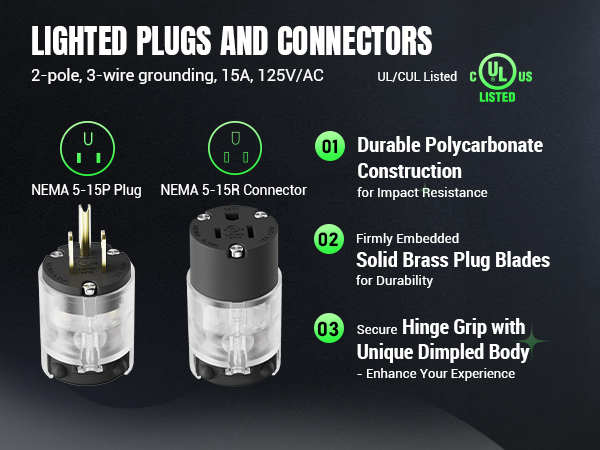 extension cord plug replacement