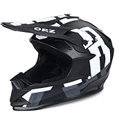 shamofeng Adult Dirt Bike Helmet Motorcycle Racing Street Bike Off-Road Mountain Bike BMX MX ATV ...