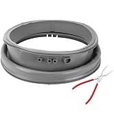 4986ER0004F Washer Door Boot Seal with 383EER4001A Kit by AMI PARTS- Fit for L-G, Ken-more Front ...