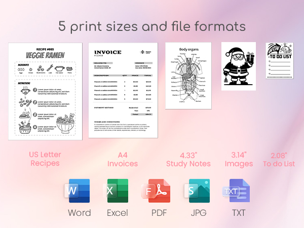 portable printers wireless for travel
