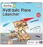 Smartivity 2in1 Hydraulic Airplanes & Darts Launcher STEM Toy for Kids Ages 6-14 Years I Cool Bir...