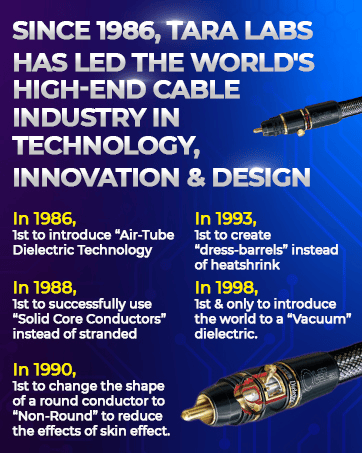 World's Most Award Winning High End Cable Brand Since 1986