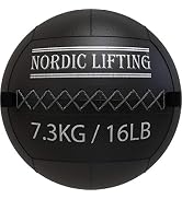Nordic Lifting Wall Ball for Crossfit & Fitness - Medicine Ball for Gym and Strength Training