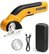 KIIDAS Cardboard Cutter, Cordless Electric Scissors with Safety Lock, 4V Electric Box Cutter Mult...