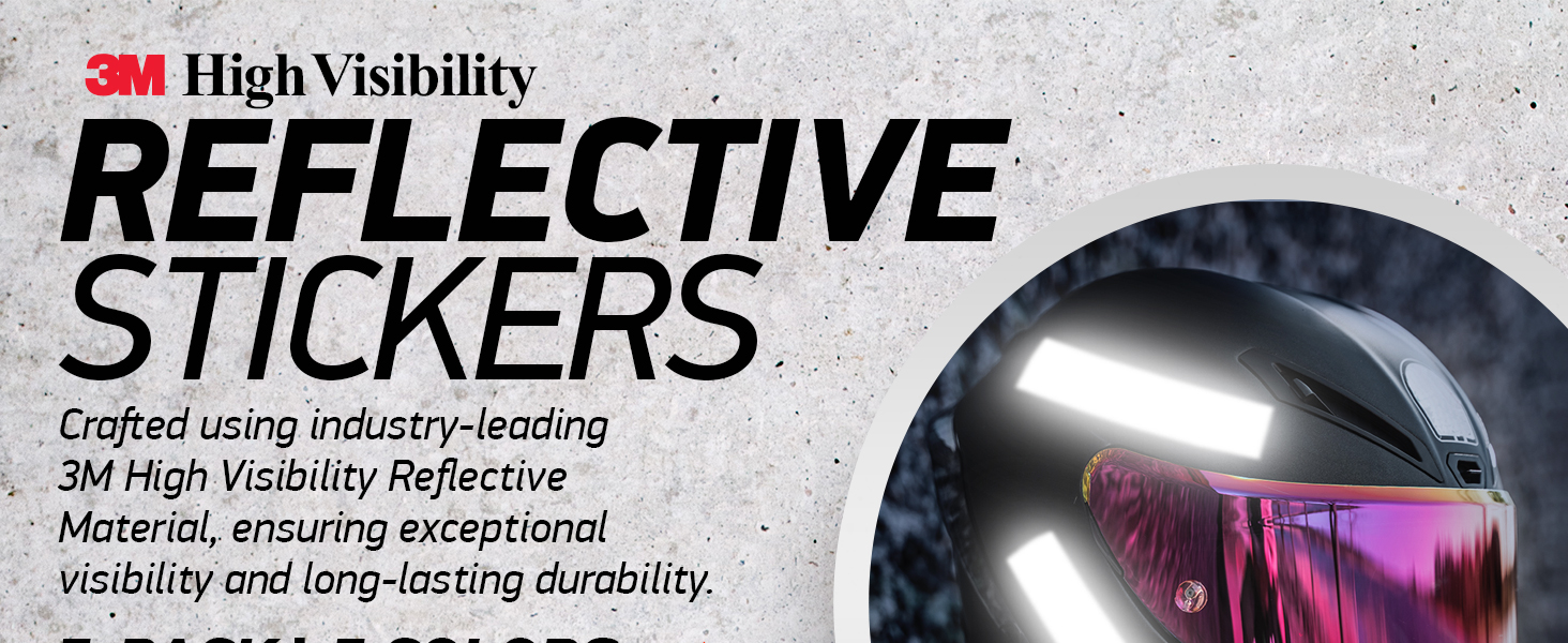 reflective stickers 3m tape mailbox reflectors for helmet vinyl hard hat sticker car motorcycle
