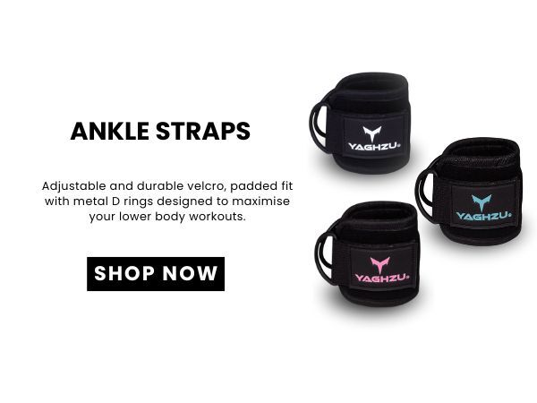Ankle straps, cable attachment gym, cable machines, leg strap for cable machine