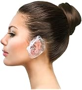 300 Pcs Disposable Ear Covers, Waterproof Ear Protectors Ear Caps for Shower, Hair dye