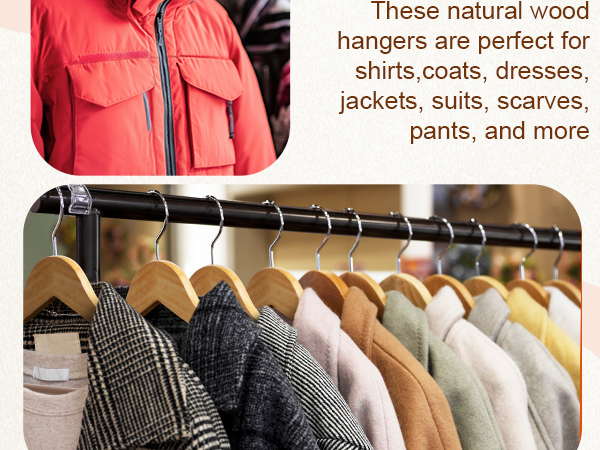 heavy duty hangers wood