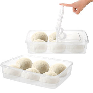 Dough Trays with Lid and Handle for Pizza