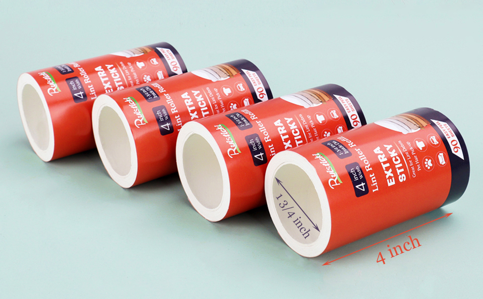 Scotch Lint Roller Refills 4 inch