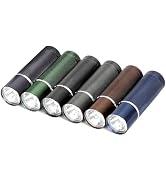 FASTPRO 6-Pack Mini Flashlights Set, Aluminum LED Flashlights with AAA Batteries Included & Pre-I...
