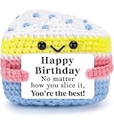 Happy Birthday Gifts for Women Men Best Friend Coworkers Sister Girlfriend Wife Daughter, Handmad...