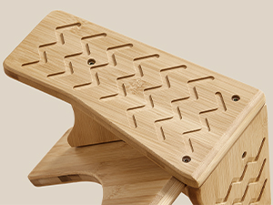 Bamboo Toilet Stool