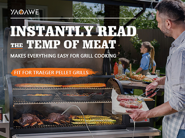 traeger meat probe