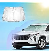 SXCY 2024 Chevy Trax Windshield Sunshade for 2024 Trax LS, 1RS, LT, 2RS, ACTIV, 2024 Trax Sunshad...