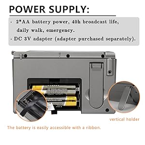 AA battery power