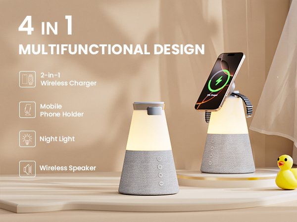 wireless charger speaker