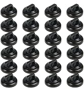 CANAANIN Magnet Zip Tie Mount Magnetic Zip Ties Mount Clips Base Holder Strong Multipurpose Wire ...