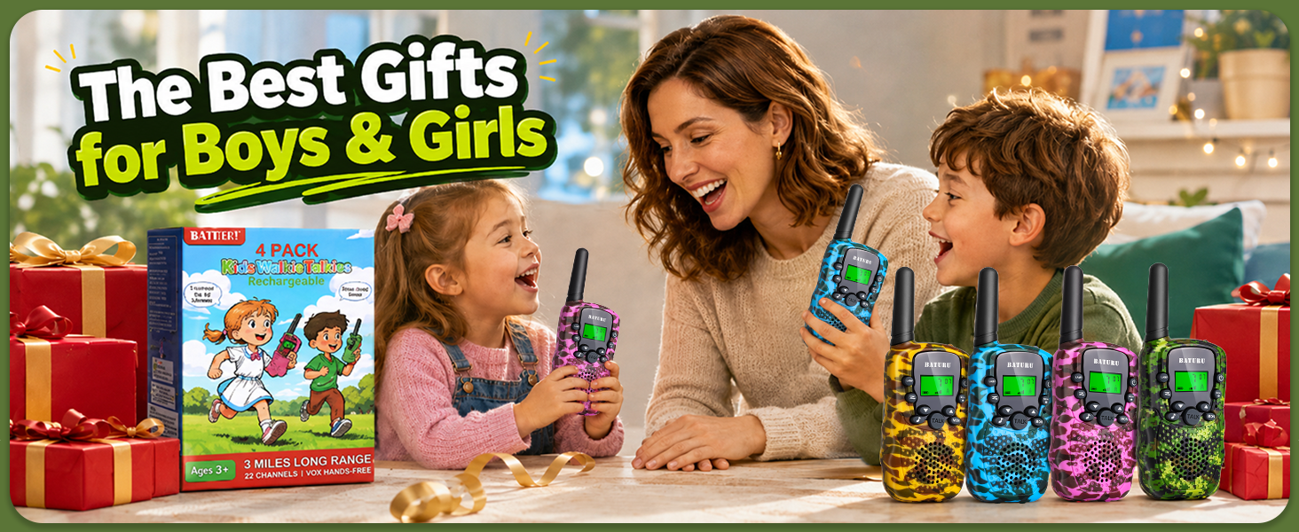 walkie talkies for boys age 8-12