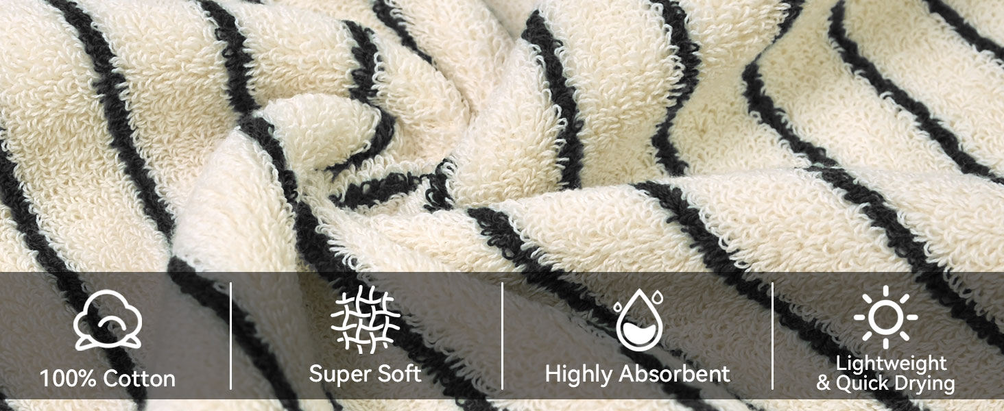 100% Cotton Towels