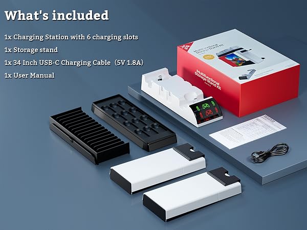 nintendo switch controller charging station