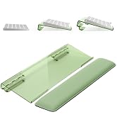 Adjustable Computer Keyboard Stand for Desktop, Keyboard Wrist Rest(Green) | Keyboard Holder Stan...