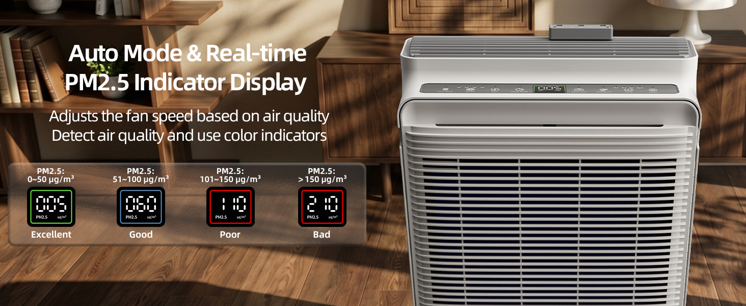 Air Purifier for Home Large Room