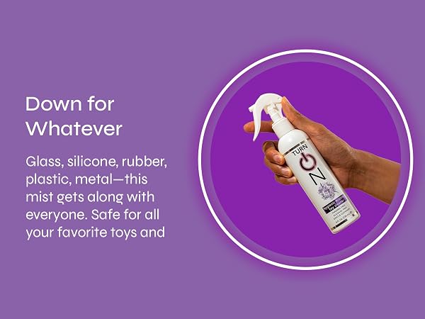 Turn On Misting Toy Cleaner