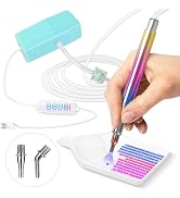 Vacuum Diamond Art Pens Diamond Painting Pen No Wax Needed with Adjustable Suction and Double Met...